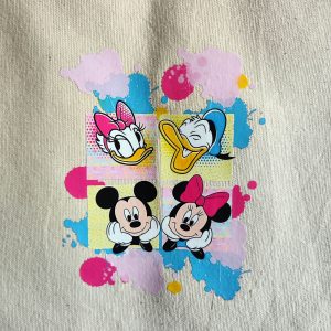 ساک پارچه ای طرح Disney کد 0022