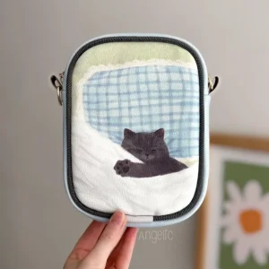 کیف دوشی گربه خوابیده