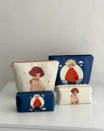 ست آرایشی دختر پاییزی